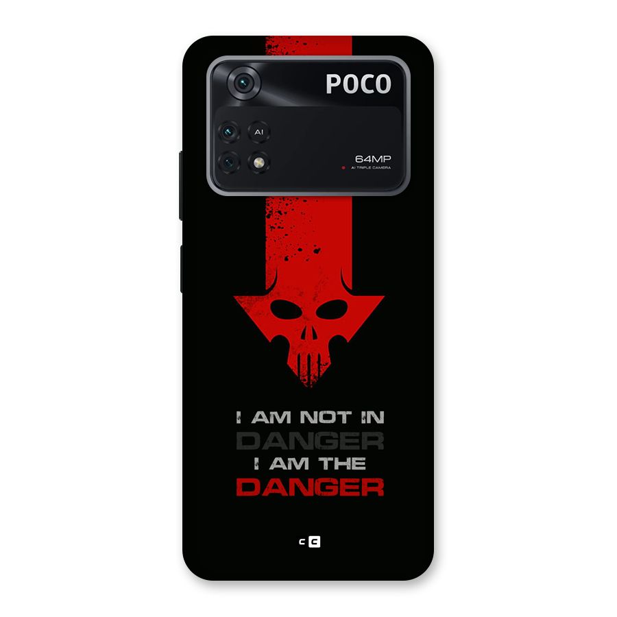 I Am Danger Back Case for Poco M4 Pro 4G