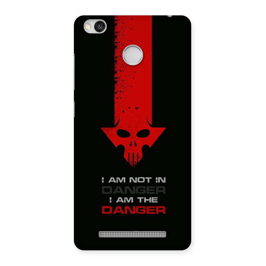 I Am Danger Back Case for Redmi 3S Prime