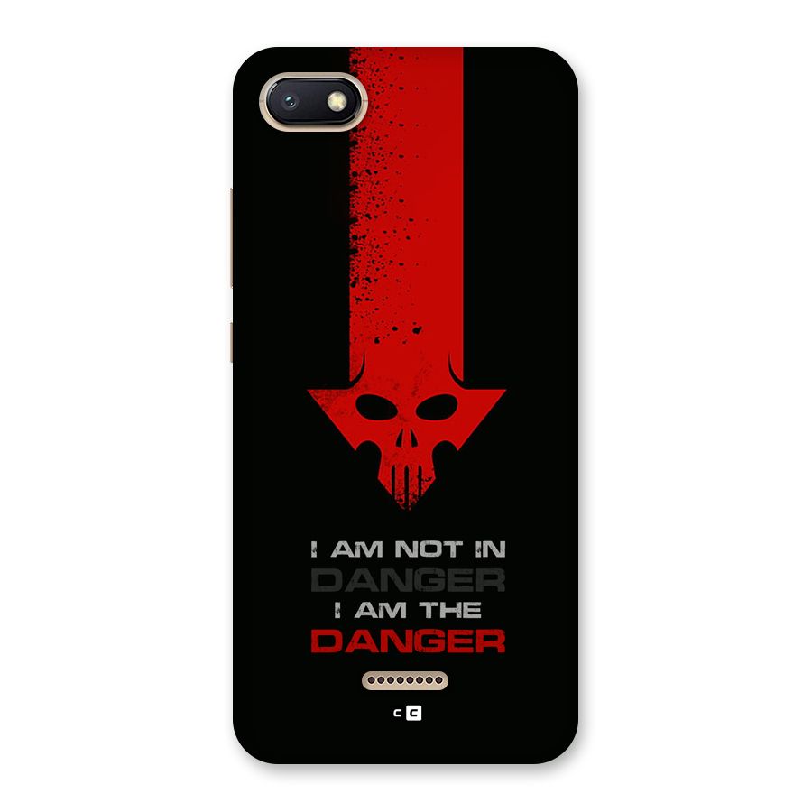 I Am Danger Back Case for Redmi 6A