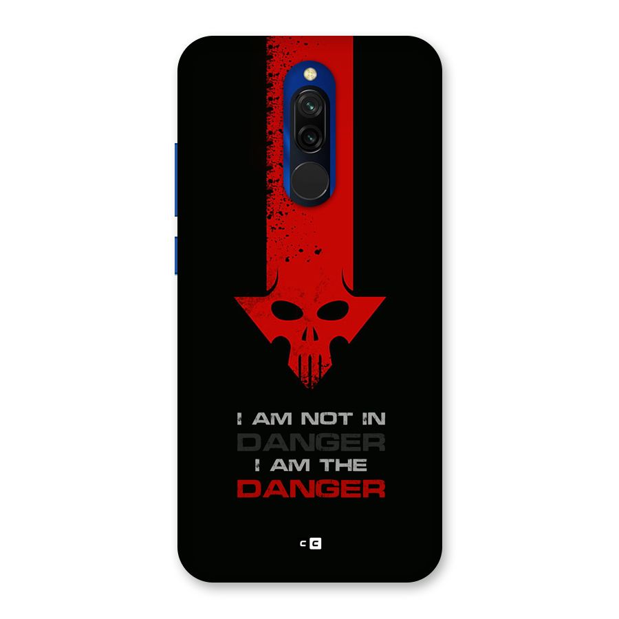 I Am Danger Back Case for Redmi 8