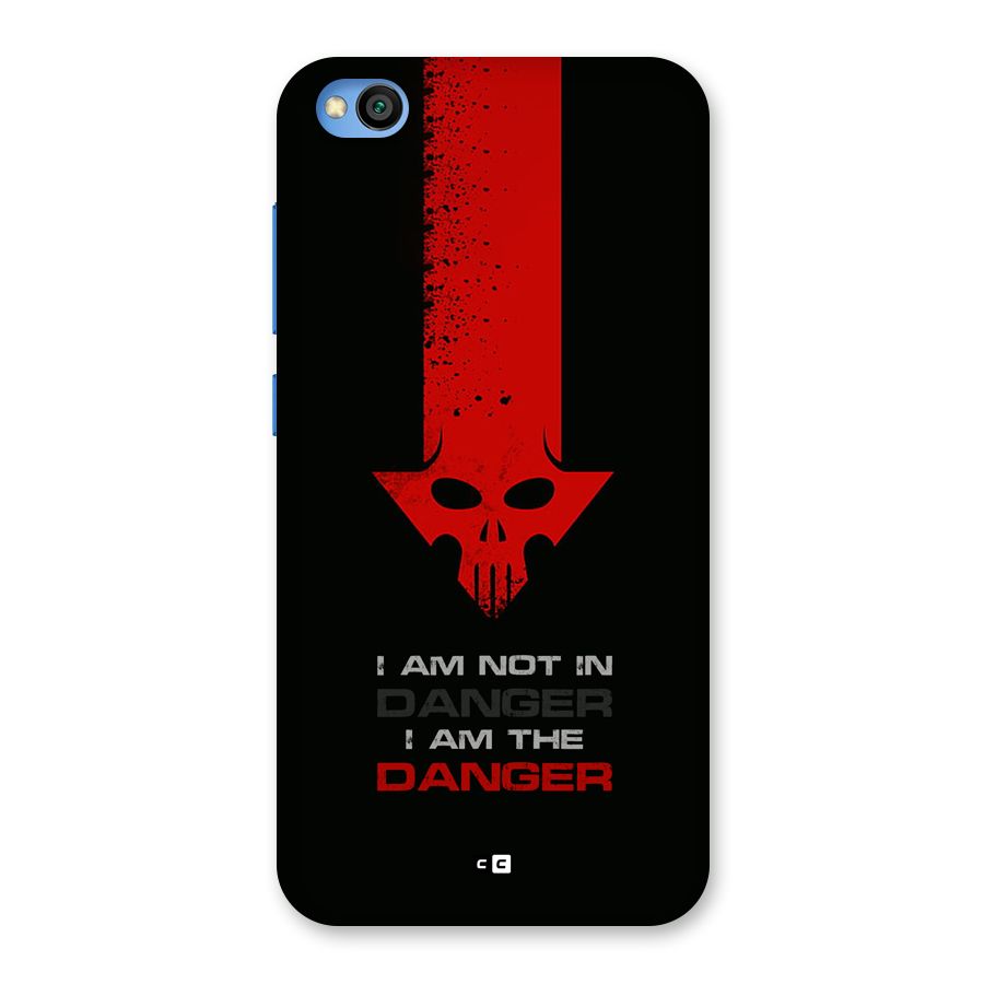 I Am Danger Back Case for Redmi Go
