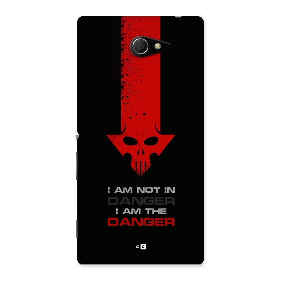 I Am Danger Back Case for Xperia M2