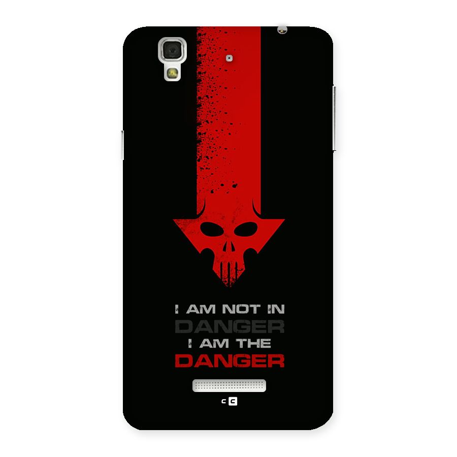 I Am Danger Back Case for Yureka