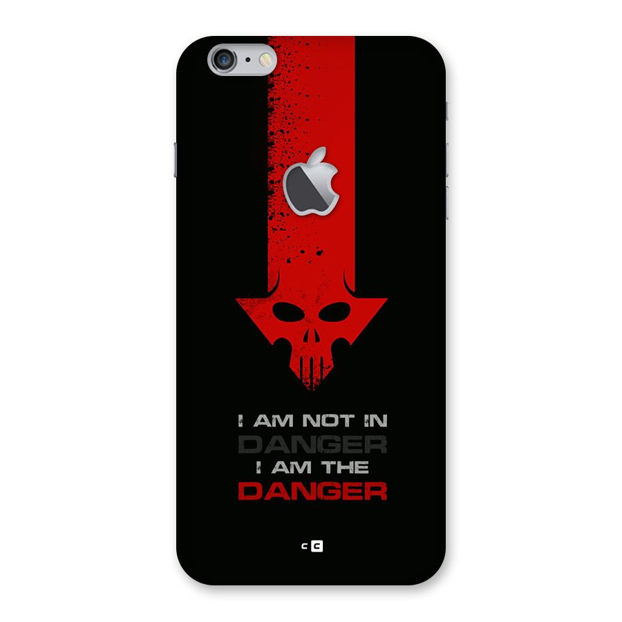 I Am Danger Back Case for iPhone 6 Plus 6S Plus Logo Cut
