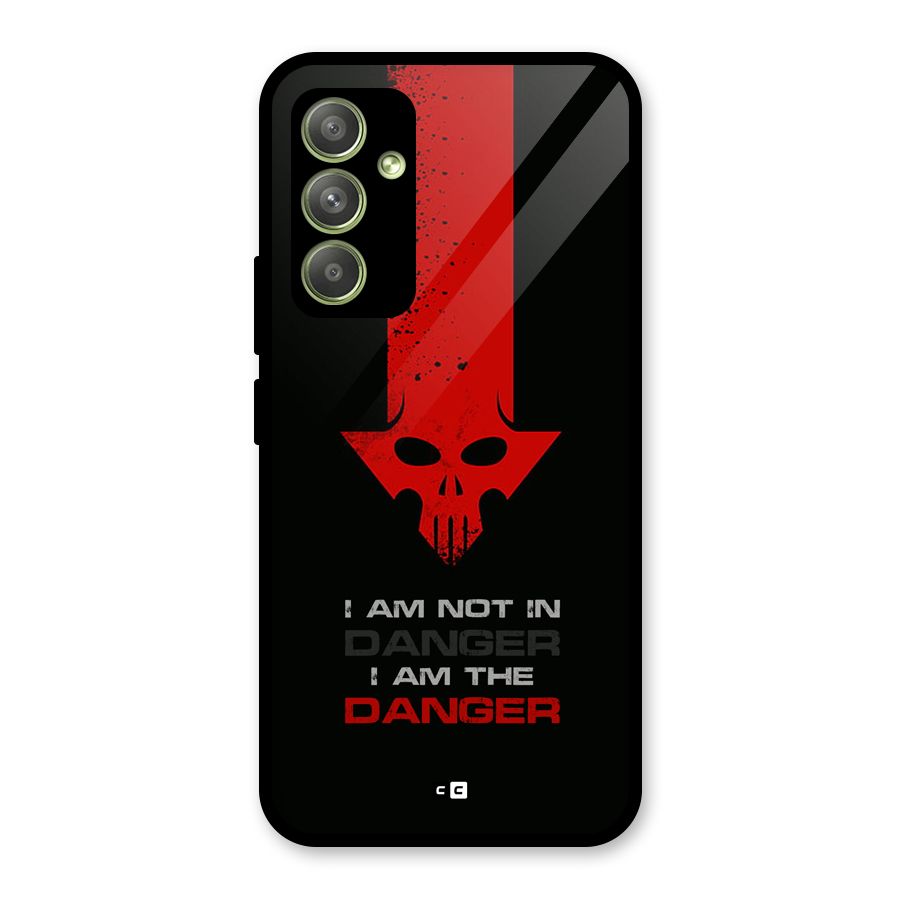 I Am Danger Glass Back Case for Galaxy A54