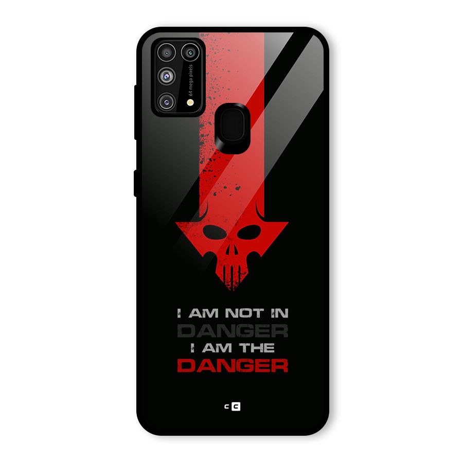 I Am Danger Glass Back Case for Galaxy F41