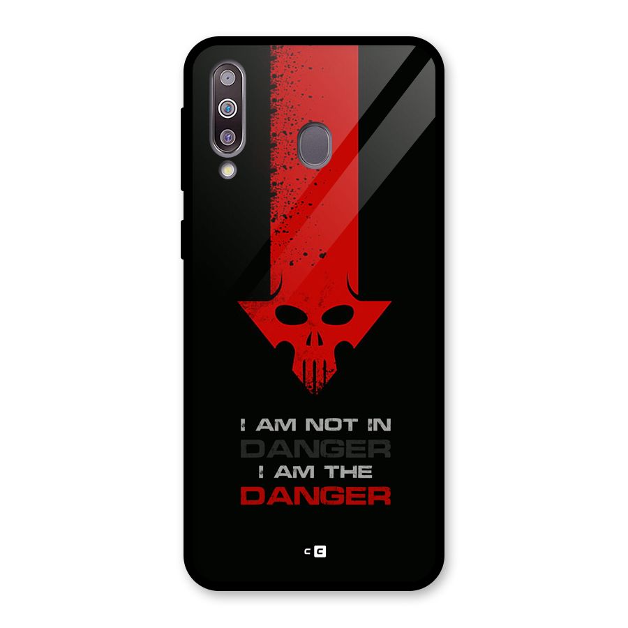 I Am Danger Glass Back Case for Galaxy M30