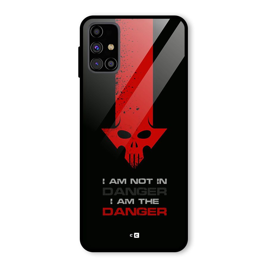 I Am Danger Glass Back Case for Galaxy M31s