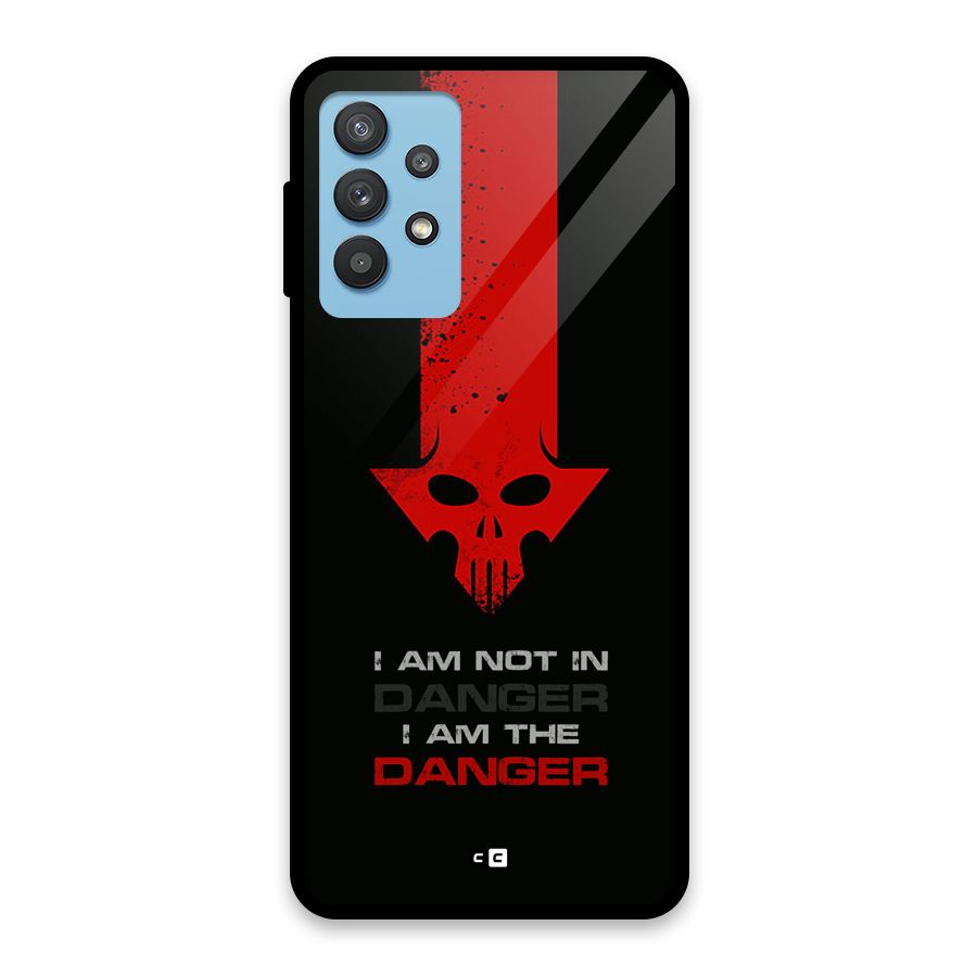 I Am Danger Glass Back Case for Galaxy M32 5G