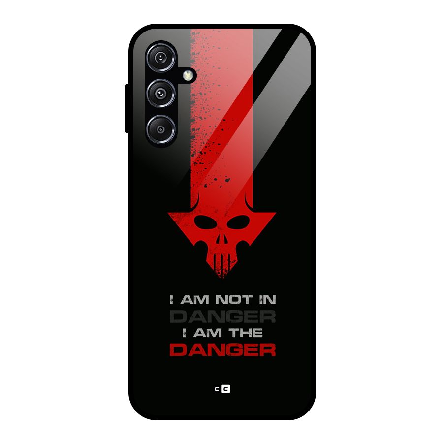 I Am Danger Glass Back Case for Galaxy M34 5G