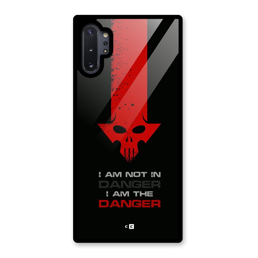 I Am Danger Glass Back Case for Galaxy Note 10 Plus