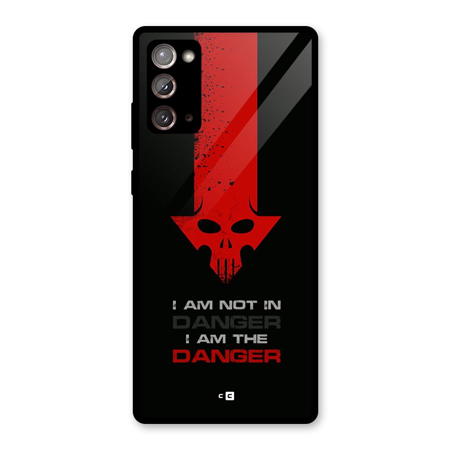 I Am Danger Glass Back Case for Galaxy Note 20