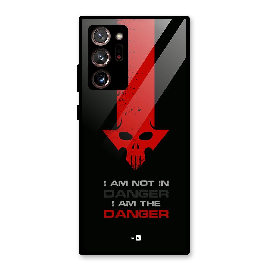 I Am Danger Glass Back Case for Galaxy Note 20 Ultra