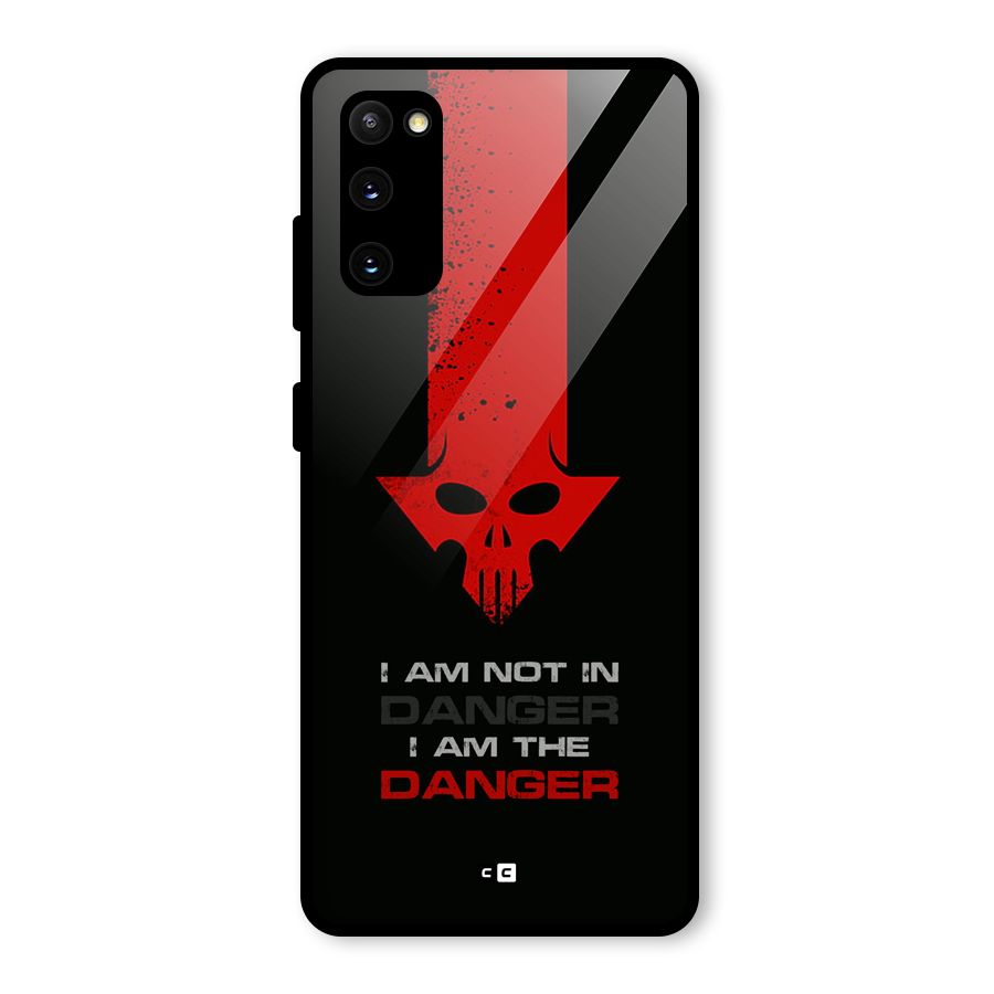 I Am Danger Glass Back Case for Galaxy S20 FE 5G