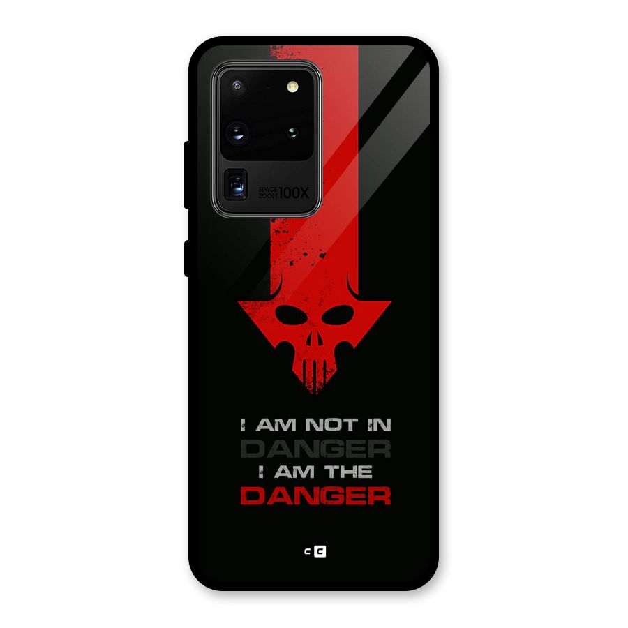 I Am Danger Glass Back Case for Galaxy S20 Ultra