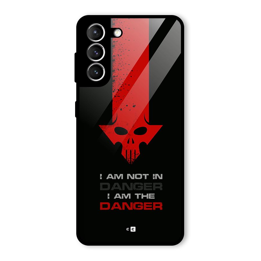I Am Danger Glass Back Case for Galaxy S21 5G