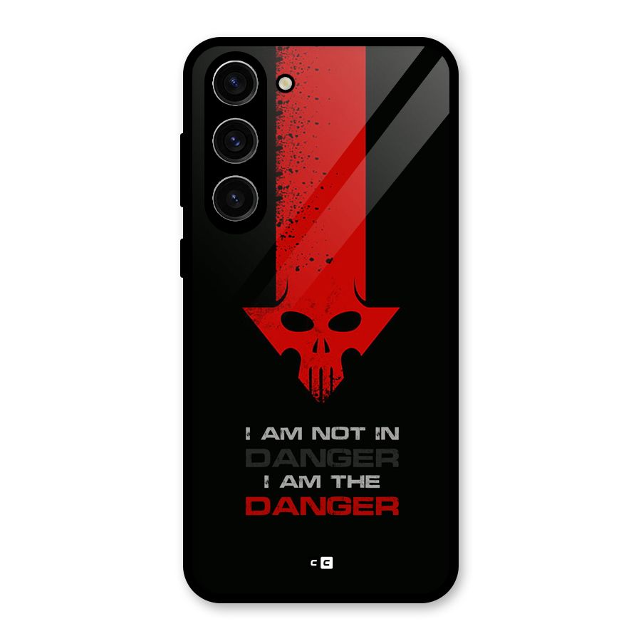 I Am Danger Glass Back Case for Galaxy S23 Plus