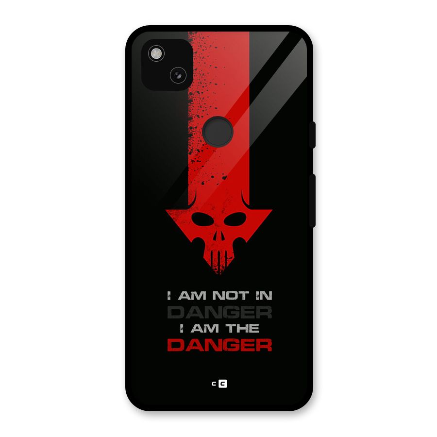 I Am Danger Glass Back Case for Google Pixel 4a