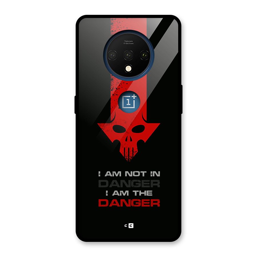 I Am Danger Glass Back Case for OnePlus 7T