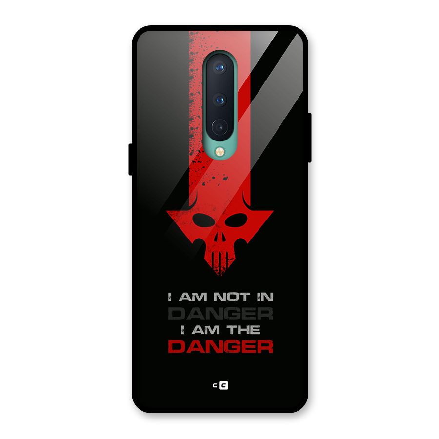 I Am Danger Glass Back Case for OnePlus 8