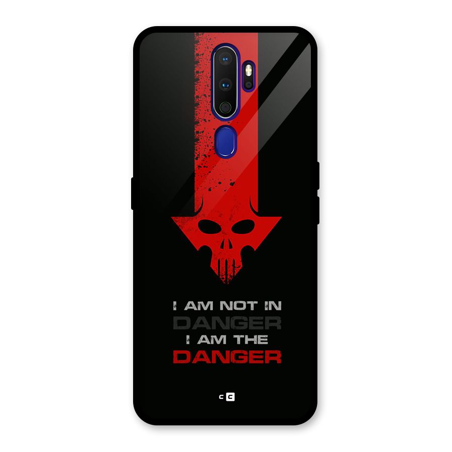 I Am Danger Glass Back Case for Oppo A9 (2020)