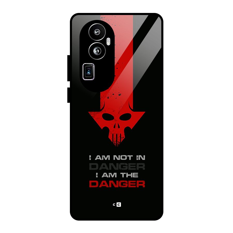 I Am Danger Glass Back Case for Oppo Reno10 Pro Plus