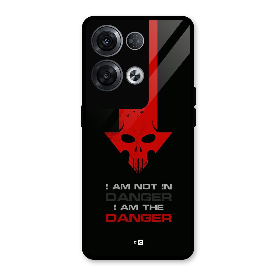 I Am Danger Glass Back Case for Oppo Reno8 Pro 5G