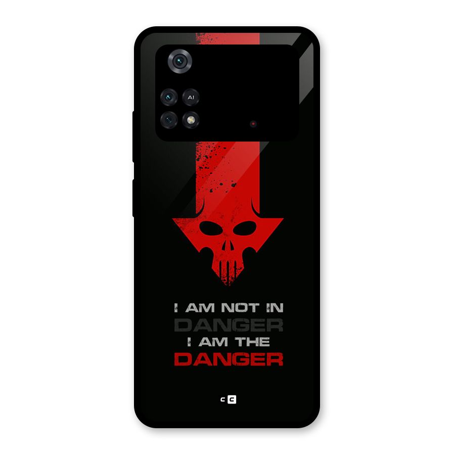 I Am Danger Glass Back Case for Poco M4 Pro 4G