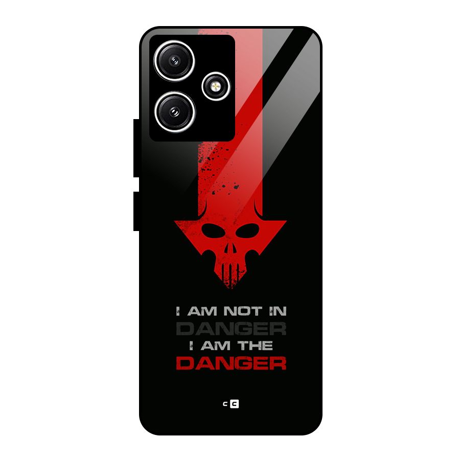 I Am Danger Glass Back Case for Poco M6 Pro