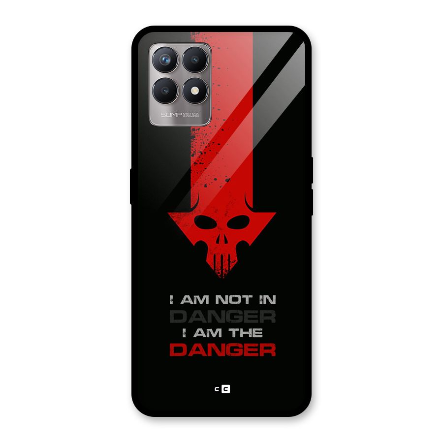 I Am Danger Glass Back Case for Realme 8i