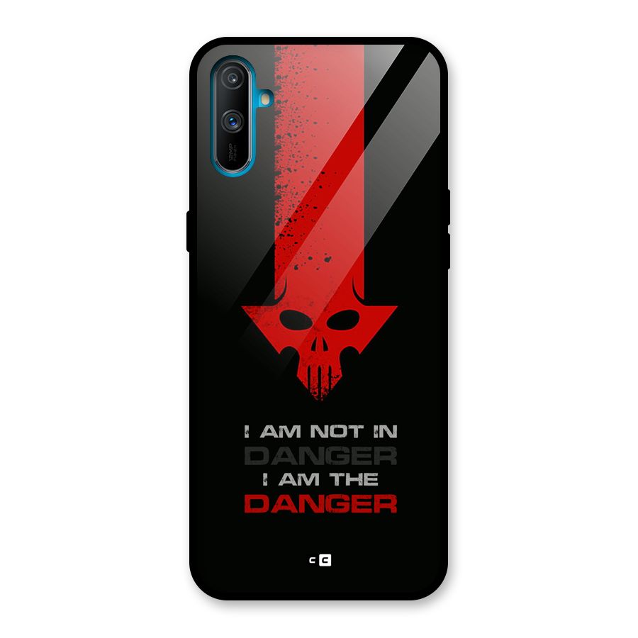 I Am Danger Glass Back Case for Realme C3