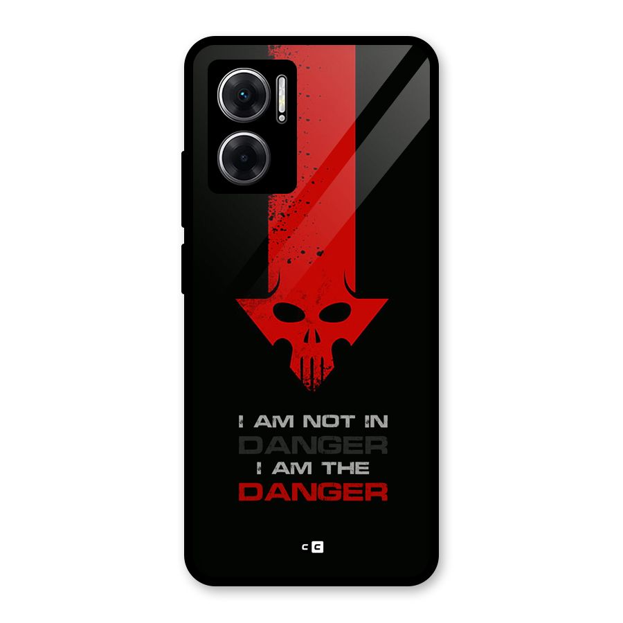 I Am Danger Glass Back Case for Redmi 11 Prime 5G