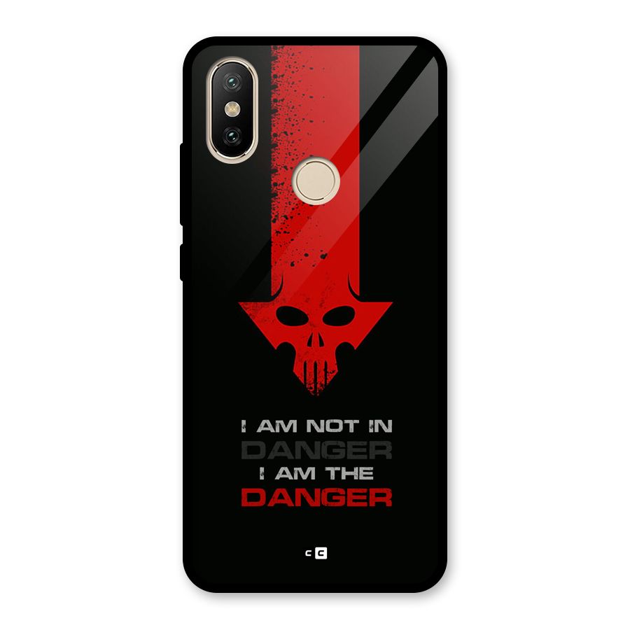I Am Danger Glass Back Case for Redmi A2