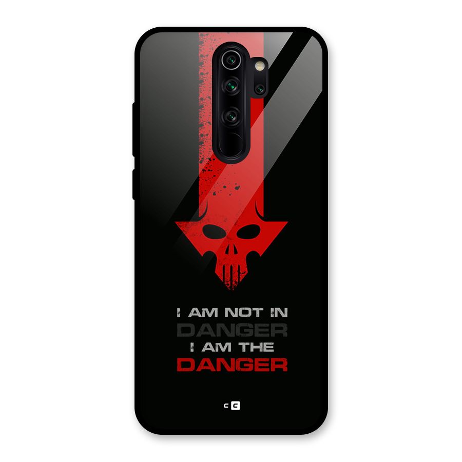 I Am Danger Glass Back Case for Redmi Note 8 Pro