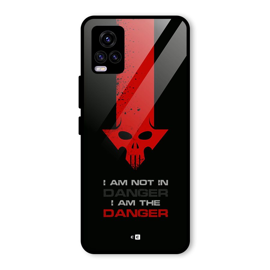I Am Danger Glass Back Case for Vivo V20 2021