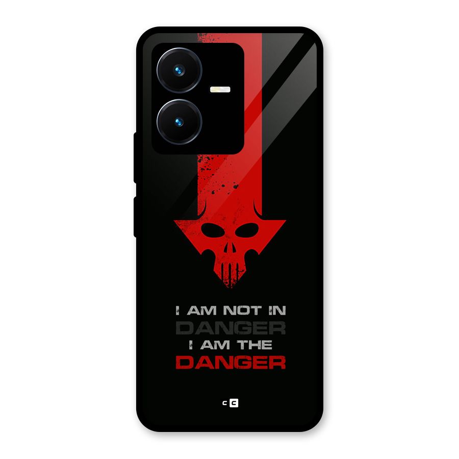 I Am Danger Glass Back Case for Vivo Y22s
