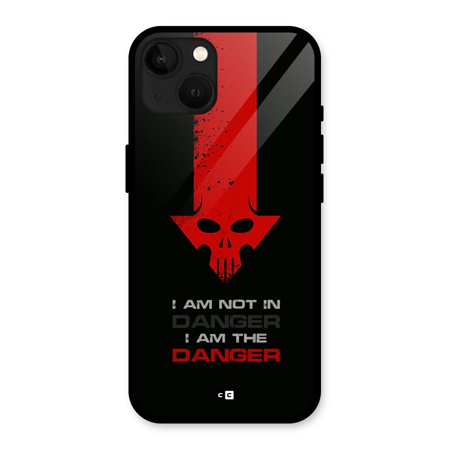 I Am Danger Glass Back Case for iPhone 13