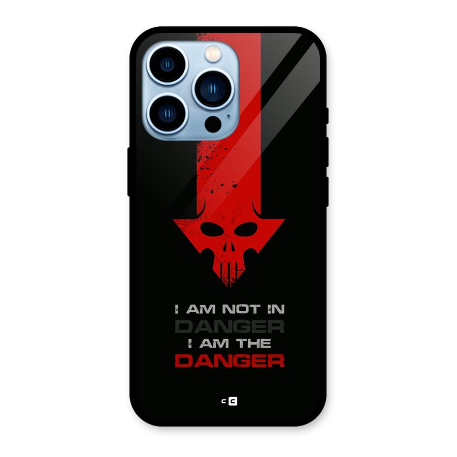 I Am Danger Glass Back Case for iPhone 13 Pro
