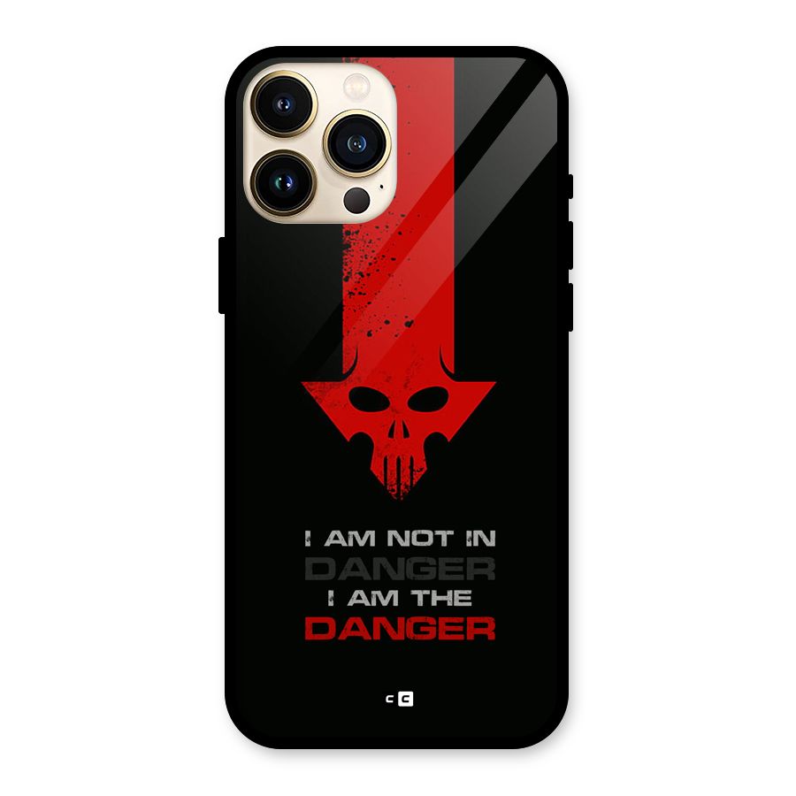 I Am Danger Glass Back Case for iPhone 13 Pro Max