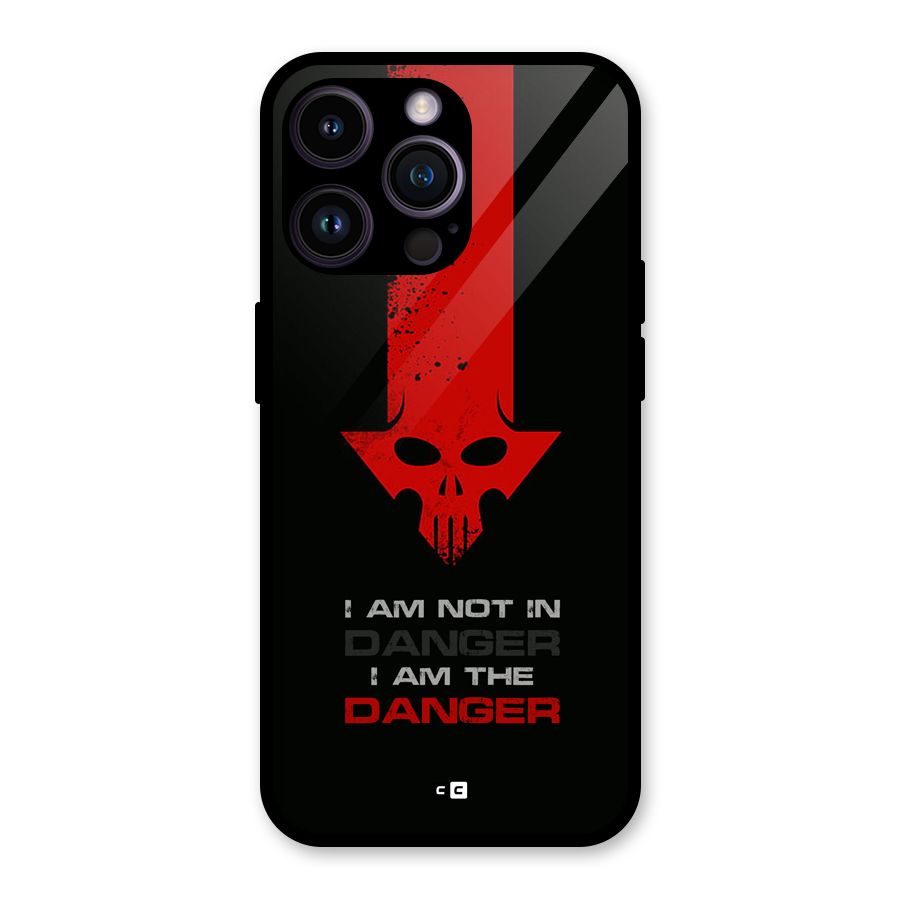 I Am Danger Glass Back Case for iPhone 14 Pro Max
