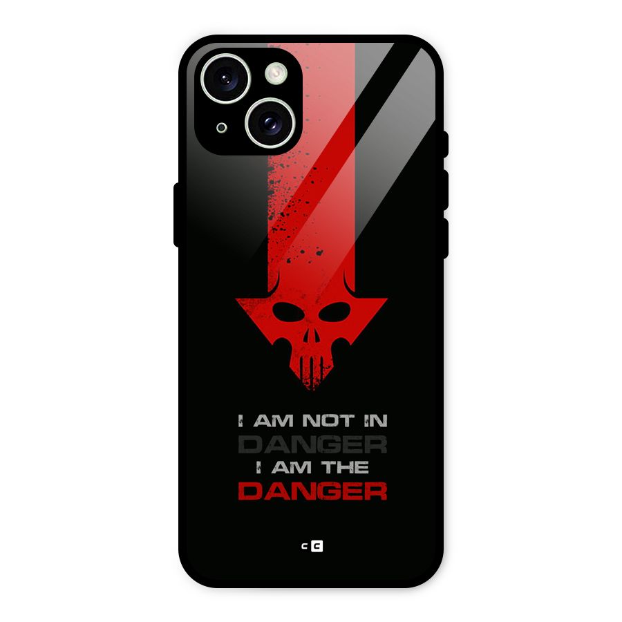 I Am Danger Glass Back Case for iPhone 15 Plus