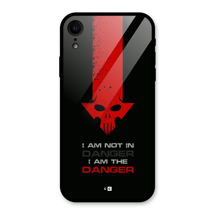 I Am Danger Glass Back Case for iPhone XR
