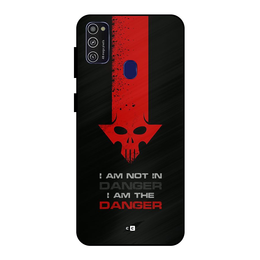 I Am Danger Metal Back Case for Galaxy M21