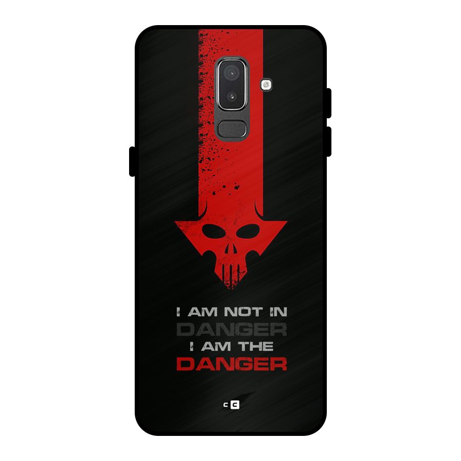I Am Danger Metal Back Case for Galaxy On8 (2018)