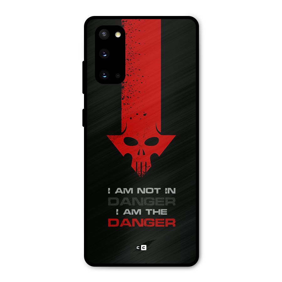 I Am Danger Metal Back Case for Galaxy S20