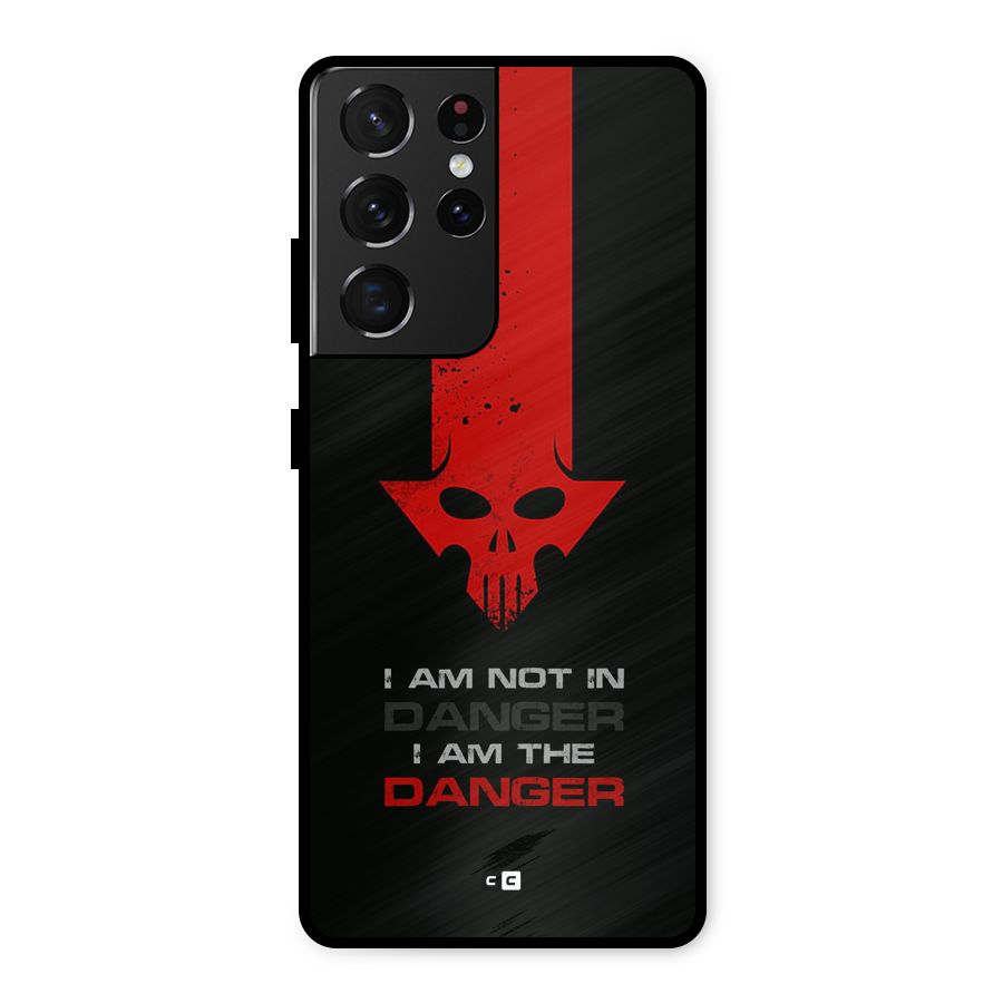 I Am Danger Metal Back Case for Galaxy S21 Ultra 5G