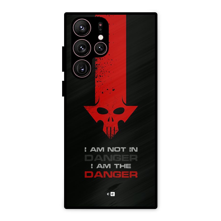 I Am Danger Metal Back Case for Galaxy S22 Ultra 5G