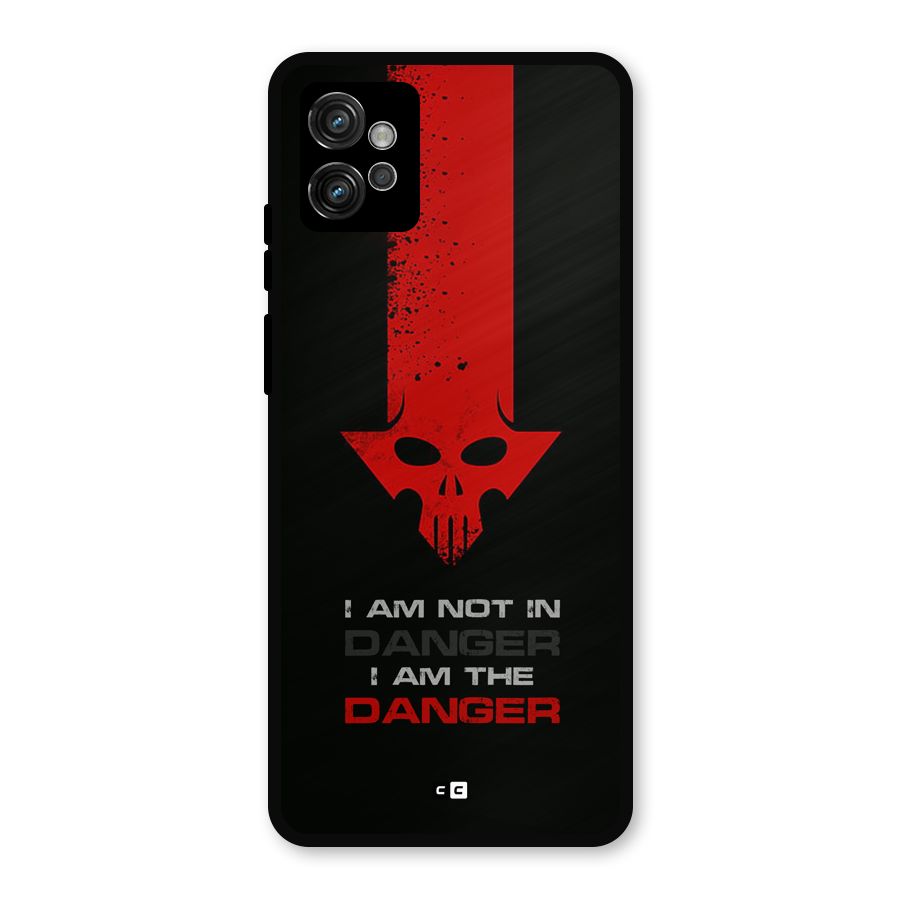 I Am Danger Metal Back Case for Moto G32