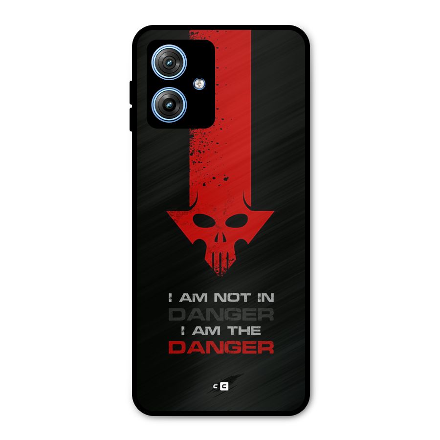 I Am Danger Metal Back Case for Moto G54