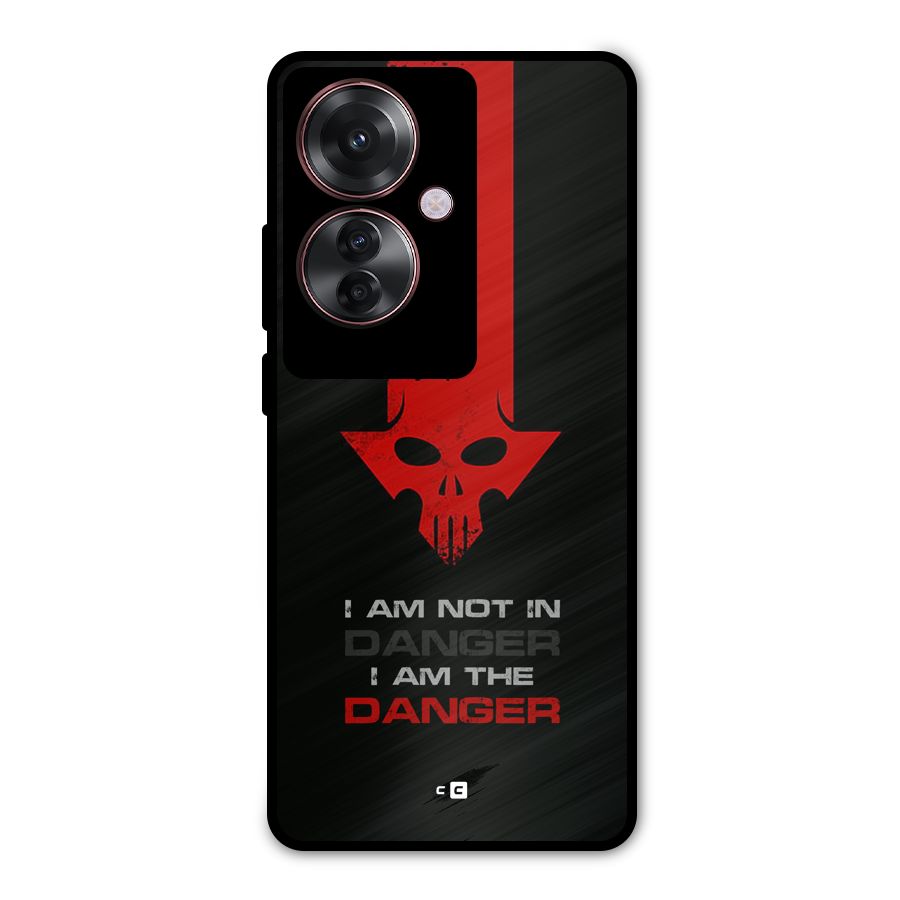 I Am Danger Metal Back Case for Oppo F25 Pro